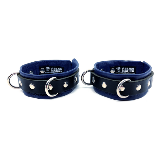 Prince Leather Ankle Cuffs