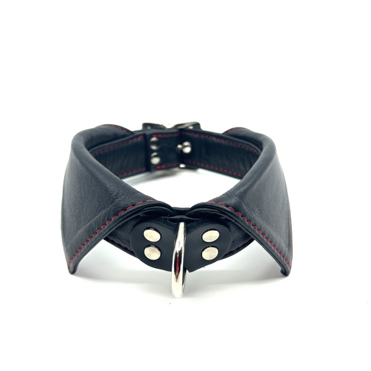 Leather Shirt Collar - Dee Ring